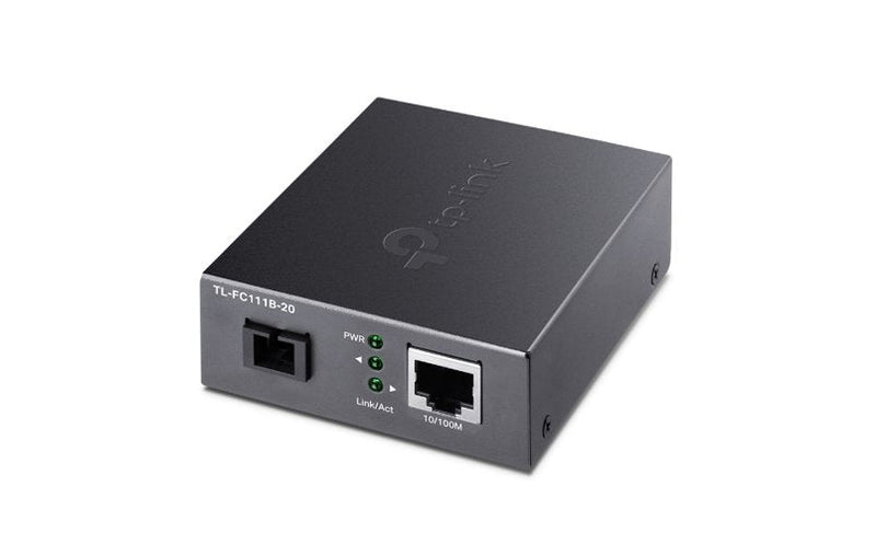 TP-Link TL-FC111B-20 Single-Mode SC 10/100 Mbps WDM Media Fiber Converter