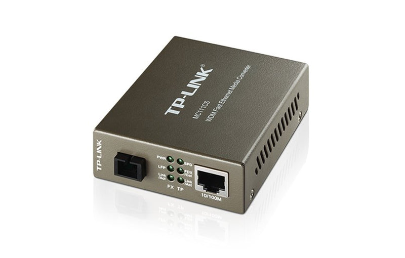 TP-Link MC111CS Single-Mode SC 10/100Mbps WDM Media Fiber Converter
