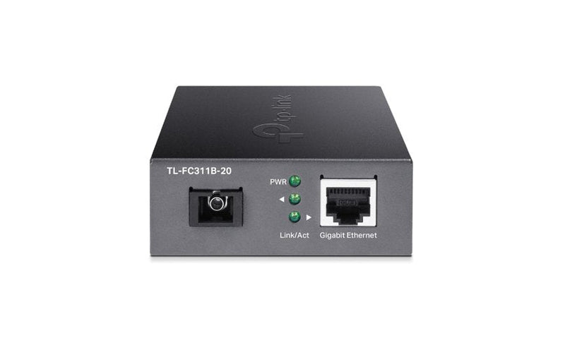 TP-Link TL-FC311B-20 Single-Mode SC Gigabit WDM Media Converter