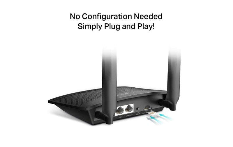 TP-Link SOHO 300 Mbps Wireless N 4G LTE Router TL-MR100