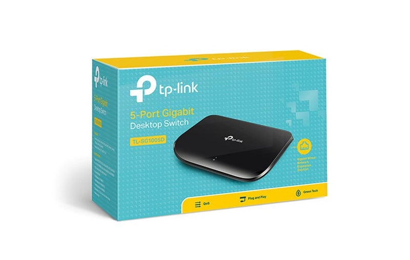 TP-Link SOHO 5-Port Gigabit Desktop Switch SG1005D