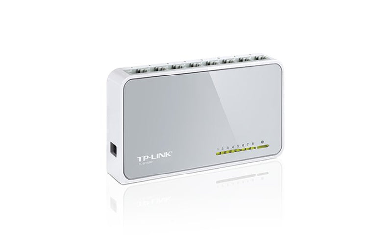 TP-Link SOHO 8-Port 10/100Mbps Mini Desktop Switch SF1008D