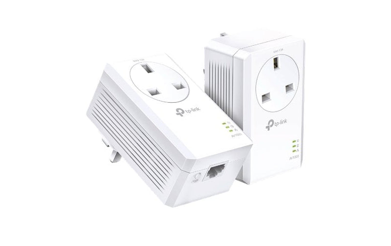 TP-Link AV1000 Gigabit Passthrough Powerline Starter Kit PA7017P