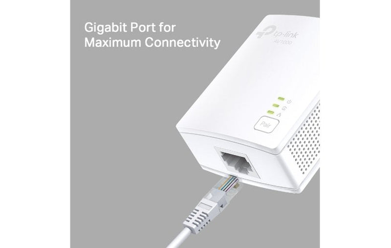 TP-Link SOHO AV1000 Gigabit Port Powerline Starter Kit AV2