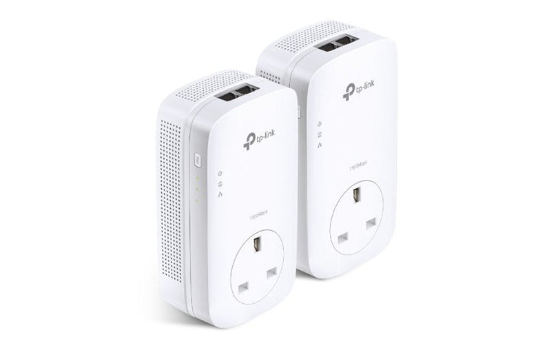 TP-Link AV2000 2-Port Gigabit Passthrough Powerline Starter Kit PA9020P KIT