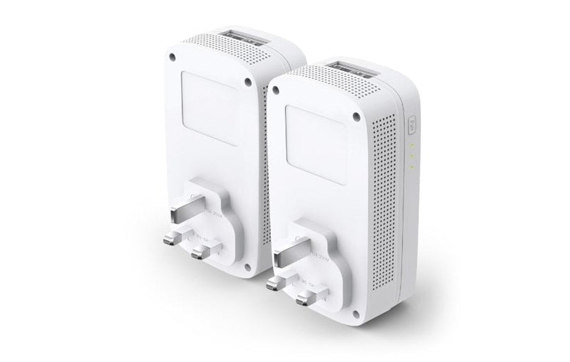 TP-Link AV2000 2-Port Gigabit Passthrough Powerline Starter Kit PA9020P KIT