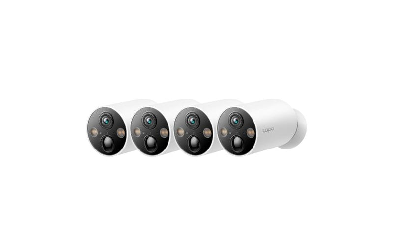 TP-Link Tapo C425 Smart Wire-Free Security Camera IP66 4-Pack