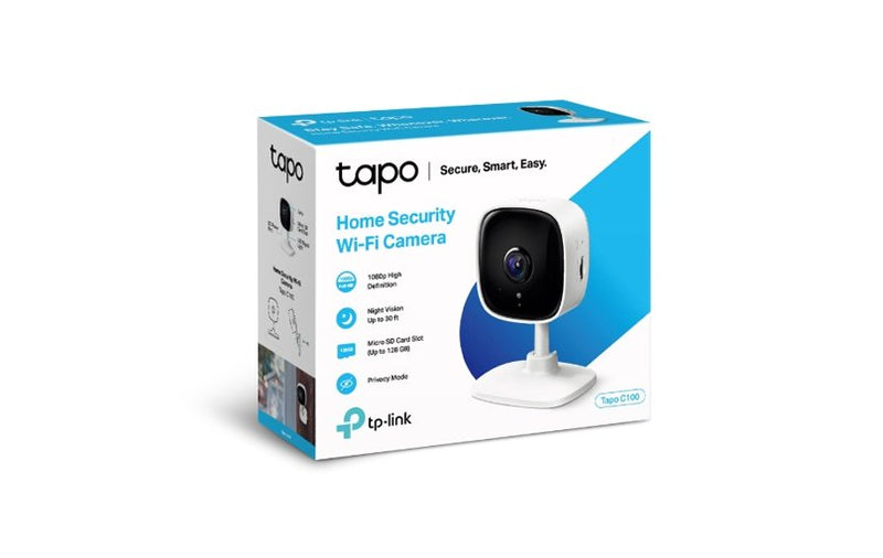 TP-Link Tapo C100 Home Security Wi-Fi Camera 1080p