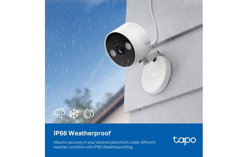 TP-Link Tapo C120 2K QHD Indoor/Outdoor Wi-Fi Home Security Camera