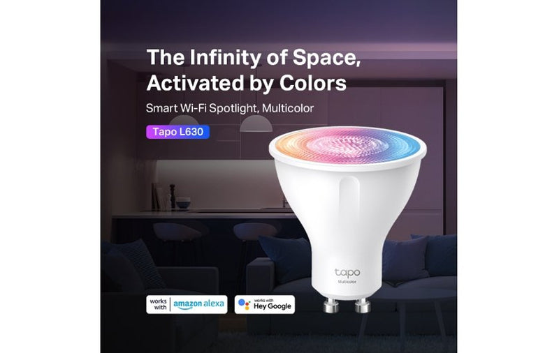 TP-Link Tapo L630 Smart Wi-Fi Spotlight Multicolor Dimmable 4-Pack