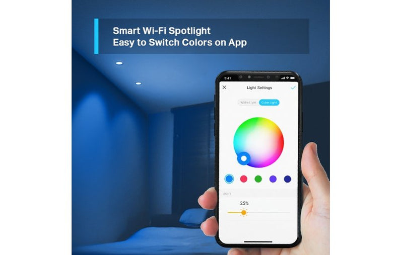 TP-Link Tapo L630 Smart Wi-Fi Spotlight Multicolor Dimmable 4-Pack