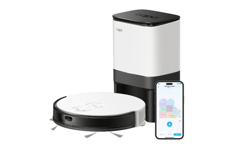 TP-Link Tapo RV10 Plus Robot Vacuum & Mop with Auto-Empty Dock