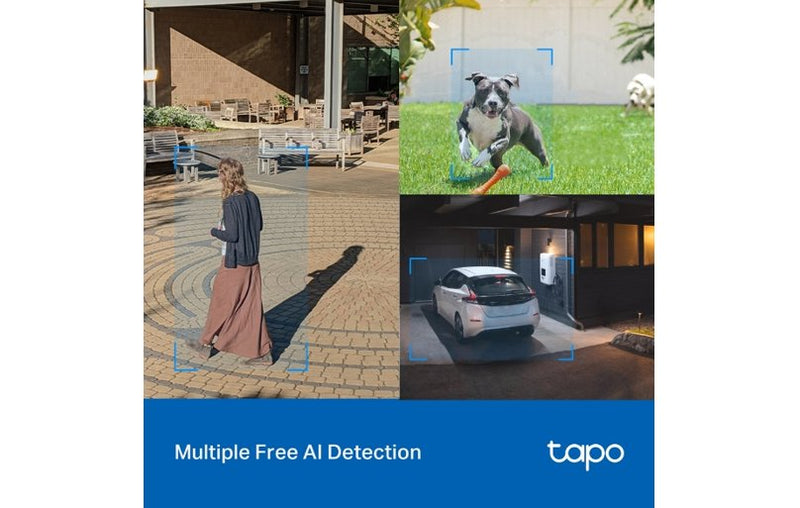 TP-Link Tapo C520WS 2K QHD Outdoor Pan/Tilt Wi-Fi Security Camera
