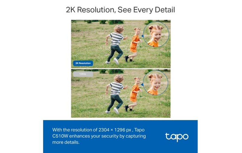 TP-Link Tapo Outdoor Pan/Tilt Security WiFi Camera C510W