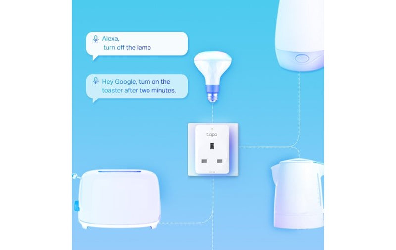 TP-Link Tapo P110 Mini Energy Monitoring Smart Wi-Fi Socket 4-Pack