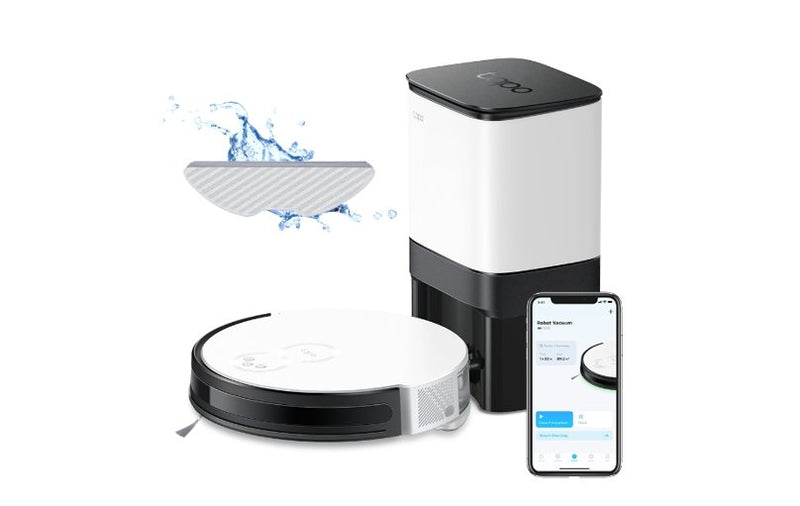 TP-Link Tapo RV10 Plus Robot Vacuum and Mop with Auto-Empty Dock