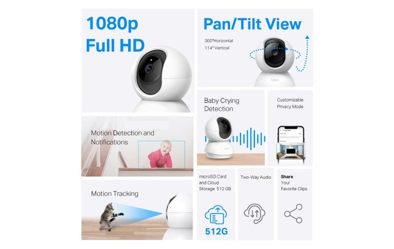 TP-Link Tapo Smart Home Bundle 1 C200 P100 L510E