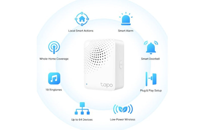 TP-Link Tapo H100 Smart IoT Hub with Chime