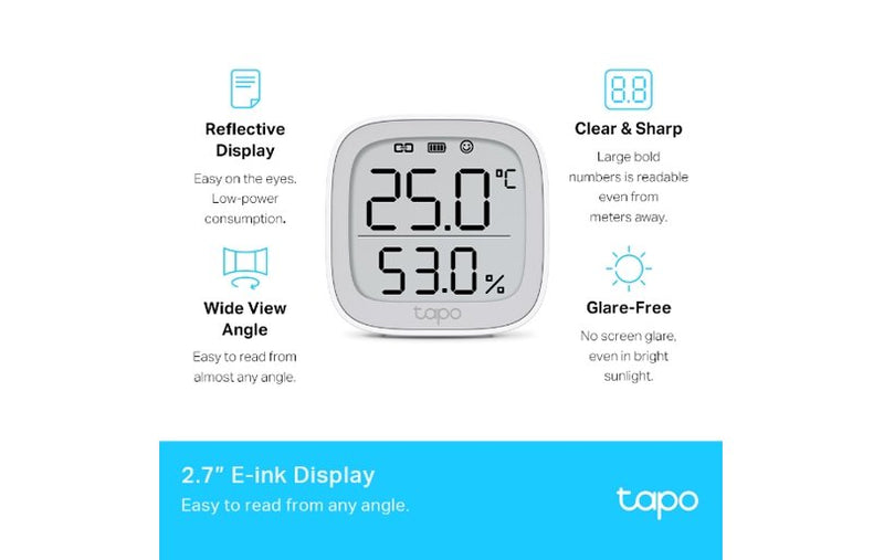 TP-Link Tapo T315 Smart Temperature And Humidity Monitor