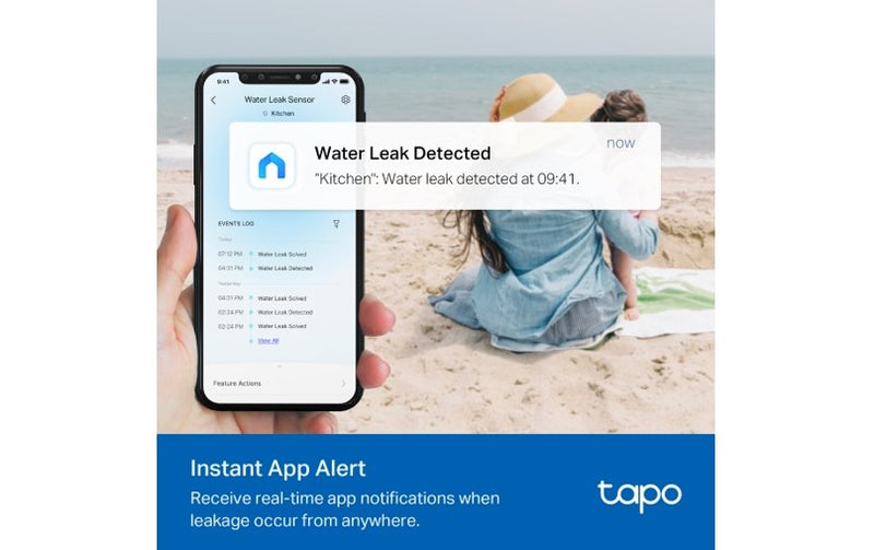 TP-Link Tapo T300 Smart Water Leak Sensor IP67