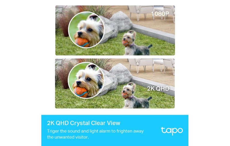 TP-Link Tapo Smart Wire-Free 4-Camera Security System C420S4