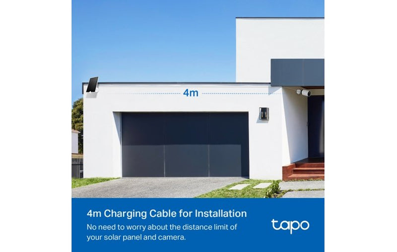 TP-Link Tapo Solar Panel IP65 (A200) with 4m Cable for Battery Cameras