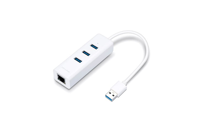 TP-Link UE330 USB 3.0 3-Port Hub Gigabit Ethernet Adapter