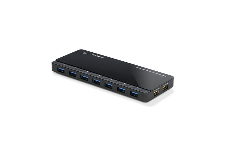 TP-Link USB 3.0 7-Port Hub with 2 Charging Ports UH720