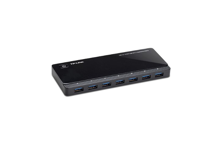 TP-Link USB 3.0 7-Port Hub with 2 Charging Ports UH720