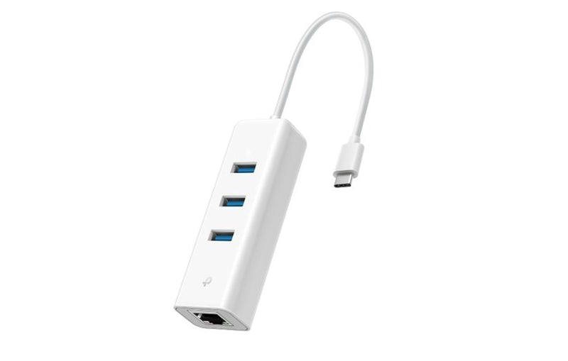 TP-Link UE330C USB-C 3-Port Hub Gigabit Ethernet Adapter