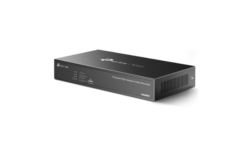 TP-Link VIGI NVR1004H-4P 4-Channel PoE 4K Network Video Recorder H.265+