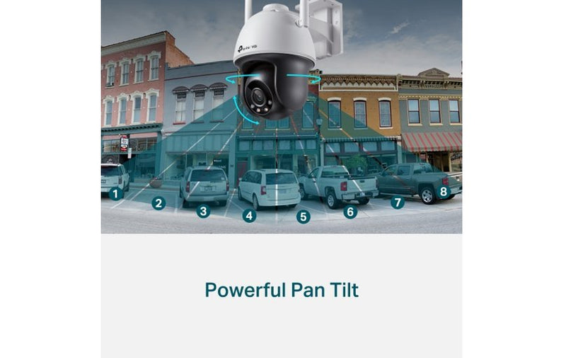 TP-Link VIGI C540-W 4MP Full-Color Wi-Fi Pan/Tilt Network Camera