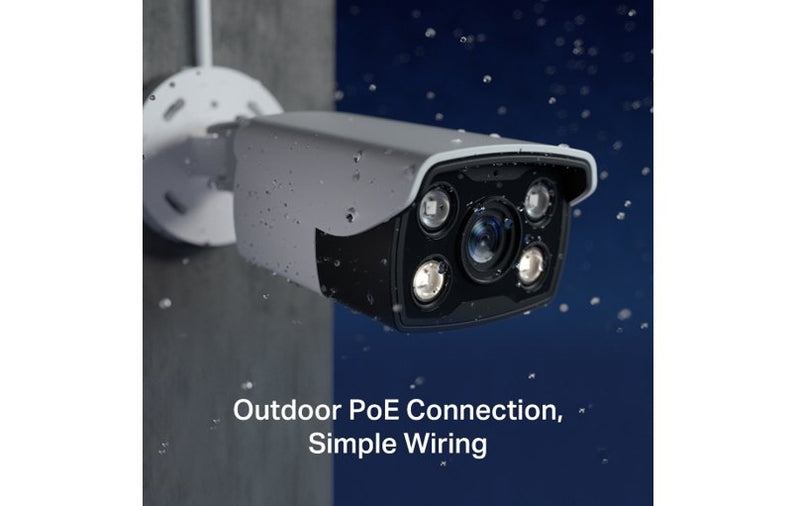 TP-Link VIGI C340 4MP Outdoor Full-Color Bullet Network Camera 6mm