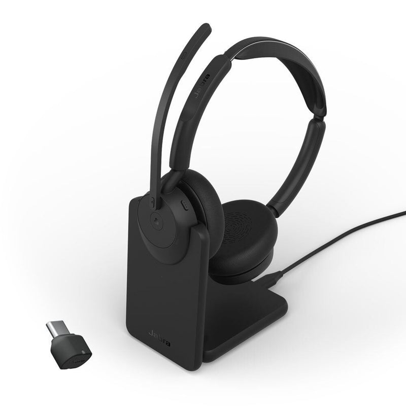 Jabra Evolve3 45 MS Stereo Wireless ANC Headset USB-C