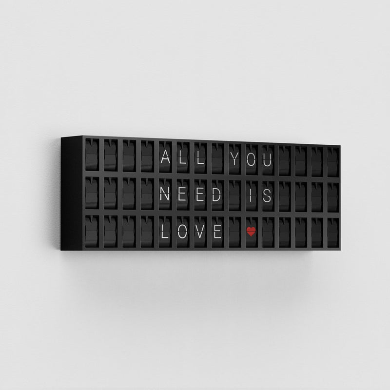 Vestaboard Note Smart Split-Flap Display: Versatile Home Message Board, Engaging Visuals