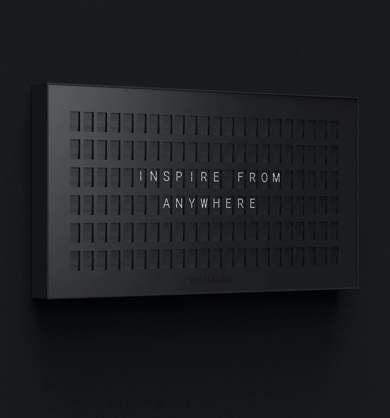 Vestaboard Smart Split-Flap Messaging Display for Home Office Businesses