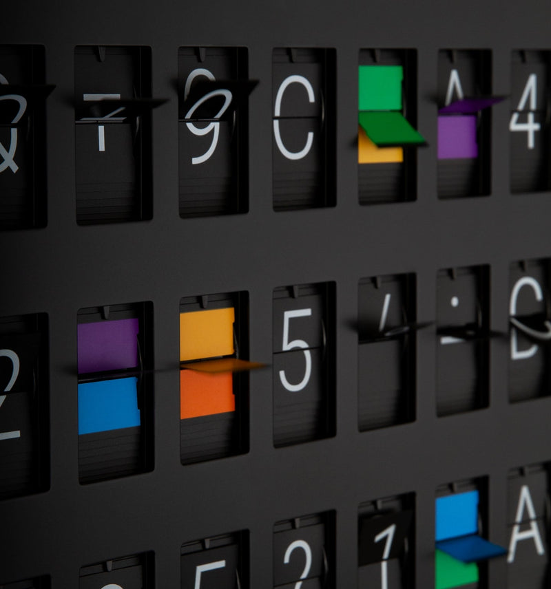 Vestaboard Smart Split-Flap Messaging Display for Home Office Businesses