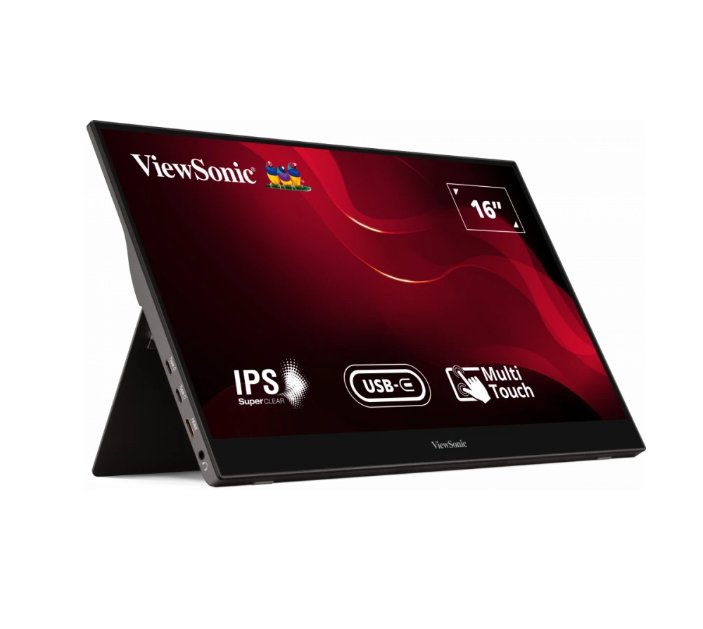 ViewSonic TD1655 16" USB-C Multi-Touch Portable Monitor