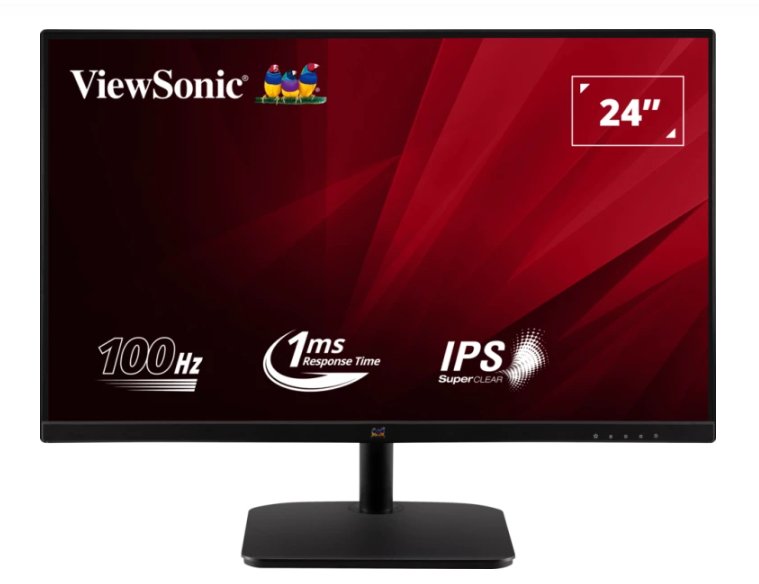 ViewSonic VA2432-H 24" 1080p IPS Monitor Frameless Design