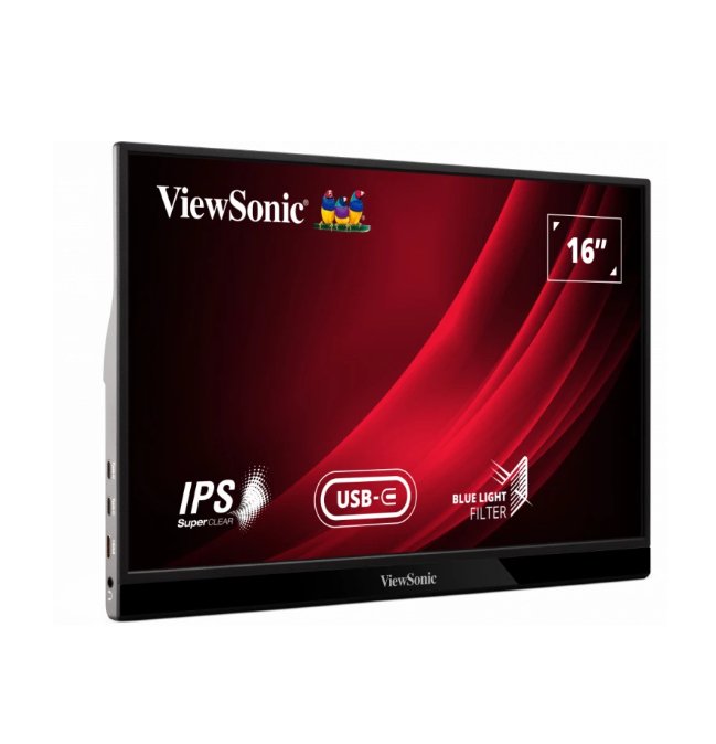 ViewSonic VG1655 16" USB-C Portable Business Monitor