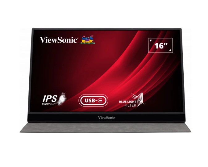 ViewSonic VG1655 16" USB-C Portable Business Monitor