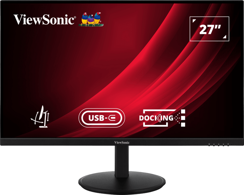ViewSonic VG2709U-2K 27-inch QHD USB-C Docking Monitor