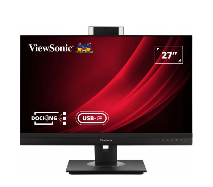 ViewSonic VG2756V-2K 27" QHD Webcam Docking Monitor with LED Fill Lights