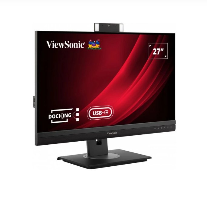 ViewSonic VG2756V-2K 27" QHD Webcam Docking Monitor with LED Fill Lights