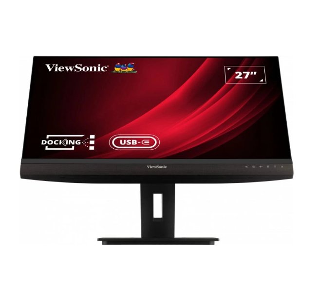 ViewSonic VG2756V-2K 27" QHD Webcam Docking Monitor with LED Fill Lights