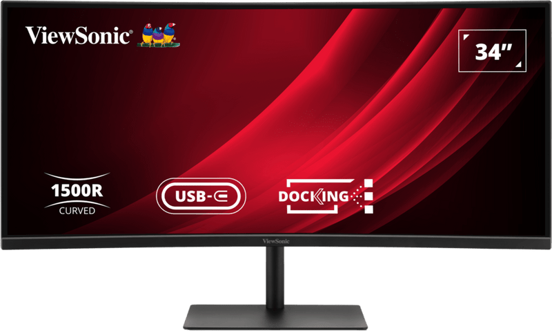 ViewSonic VG3419C-2 34-inch WQHD Curved Docking Monitor