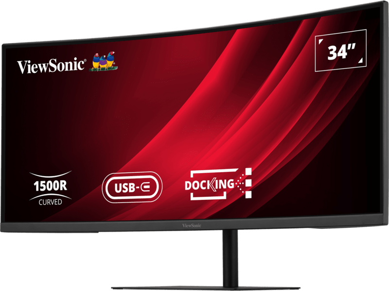 ViewSonic VG3419C-2 34-inch WQHD Curved Docking Monitor