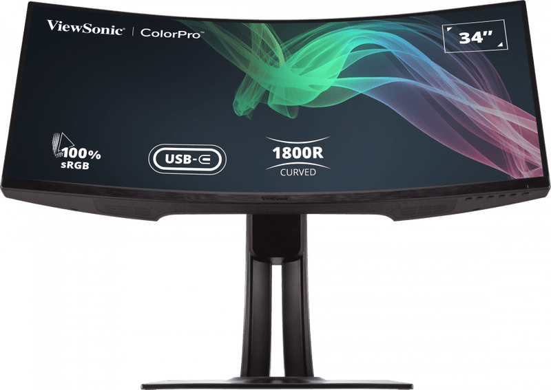 ViewSonic VP3481 34-Inch Curved Monitor