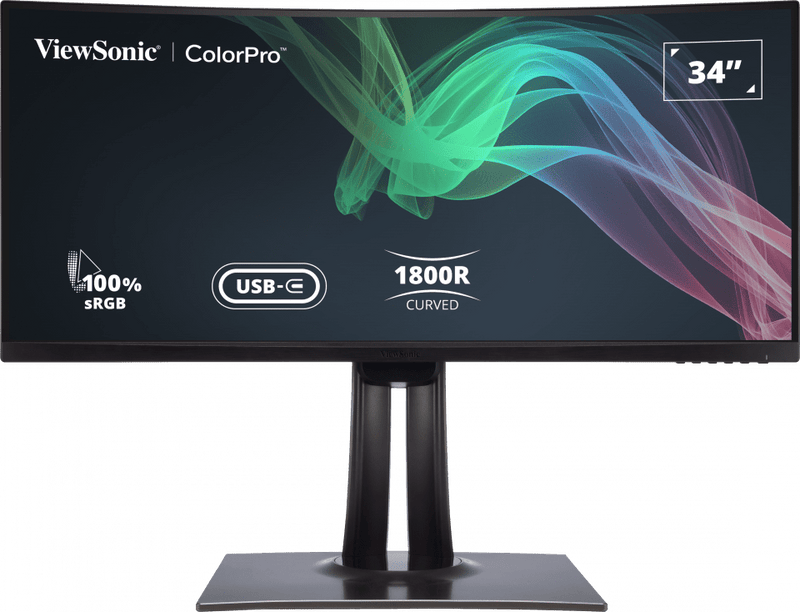 ViewSonic VP3481 34-Inch Curved Monitor