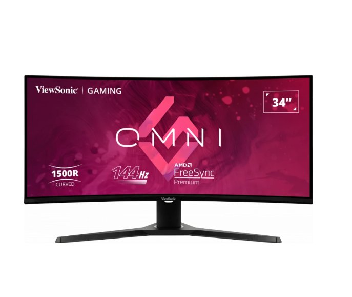 ViewSonic VX3418-2KPC 34-Inch 21:9 Curved WQHD 144Hz Gaming Monitor